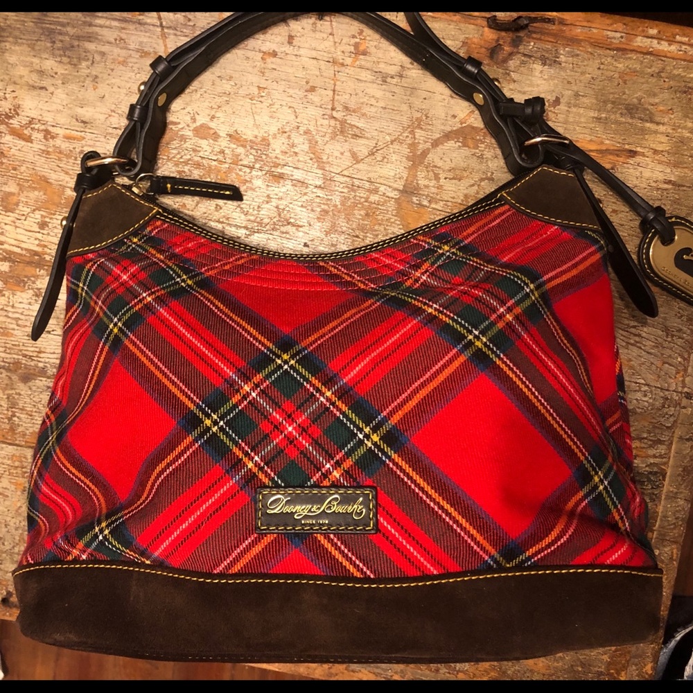 Dooney & Bourke Red Plaid Bag